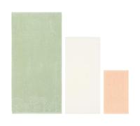 THUN, Set 3 Asciugamani in 100% Cotone, Collezione Happy Country, Asciugamani per Famiglia e Ospiti, Ideale per la tua Casa, Bagno e Cucina, S 30 x 50 cm, M 50 x 100 cm, L 70 x 140 cm