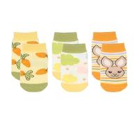 THUN - Set 3 paia di calzini - 72% cotone, 25% poliestere, 3% spandex - Collezione Baby Dolce Fattoria - 5 x 11 cm