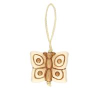 THUN, Set 5 Segnaposto a Forma di una Farfalla in Ceramica Decorata a Mano, 2.4x0.9x2 cm h
