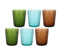 THUN - Set 6 bicchieri Incanto di Primavera - vetro,10,5x8,5 cm