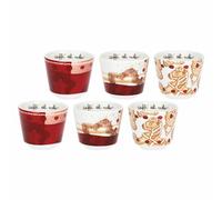 THUN - Set 6 caffeini in porcellana Thunland - D 6,2x5,7