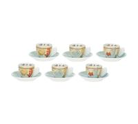 THUN - Set 6 tazzine caffè in porcellana Mare da amare
