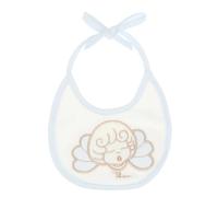 THUN, Set Bavetta e Scarpine Lui in Cotone, Linea Baby, Idea Regalo per Bambini e Neonati, Bavaglino 15 x 15 cm, Scarpina 11 cm