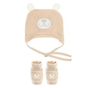 Set cappellino con orecchie e calzini Teddy