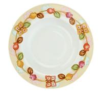 THUN - Set di 6 Piatti Grace - Linea Grace, Home Is Where Your Family Is - Cucina, per la Tavola - Porcellana - Ø 27 x 1,6 cm; Ø 23 x 4,3 cm; Ø 21 x 1,6 cm