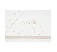 THUN, Set Lenzuolino in 100% Cotone, Linea Baby, Idea Regalo per la Casa, Lenzuolo Sopra 80 x 120 cm, Lenzuolo Sotto 43 x 83 cm, Federa 28 x 40 cm