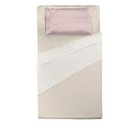 THUN - Set letto federa rosa - Linea Iconic Elegance - 1/2 P - 100% cotone