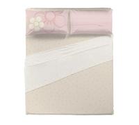 THUN - Set Letto federa rosa - Linea Iconic Elegance - 100% cotone - M