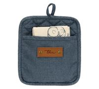 THUN - Set presina e canovaccio pizza Acqua e Farina - Tessuto,presina/Topflappen/potholder 19,5x22,5 cm; canovaccio/Geschirrtuch/tea towel 40x60 cm