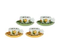 THUN - Set Quattro tazzine Happy Country