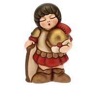 THUN - Soldato Variante Rossa - Presepe Classico - Ceramica - 5x4x8 cm