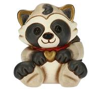 THUN - Soprammobile Minianimale Procione - Accessori per la Casa da Collezionare - Linea Thunimals - Formato Mini - Ceramica - 5 x 4,2 x 5,5 h cm