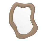 THUN - Specchio organico medio - Stoneware - Collezione Plumè - 28 x 35 cm