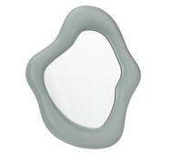 THUN - Specchio organico piccolo - Stoneware - Collezione Plumè - 22,7 x 28 cm