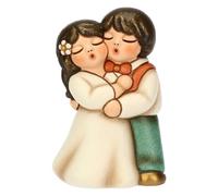 THUN - Sposini abbracciati, piccoli - ceramica - Collezione Bomboniera - 4.4 x 3.7 x 6.6 cm