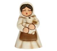 THUN Statuina Presepe Donna con Coniglio Decorazioni Natale Casa Linea Presepe