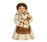 Donna con coniglio Presepe Classico Thun colore Bianco