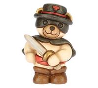 THUN - Teddy Thorro - Soprammobile da Collezione - Linea Supereroi - Formato Piccolo - Ceramica - 5 x 4 x 7,2 h cm