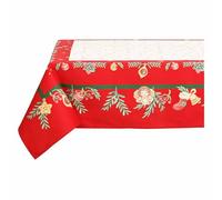 THUN, Tovaglia 12 Posti in 100% Cotone, Collezione Sorprese di Natale, Set per Casa e Cucina, Idea Regalo per Natale, 140 x 250 cm