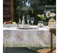 THUN® Tovaglia Antimacchia Bloom - Varie Dimensioni 2602S