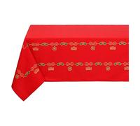 THUN, Tovaglia Natalizia 10-12 Posti in 100% Cotone, Linea Desideri di Natale, Idea Regalo, 150x250 cm