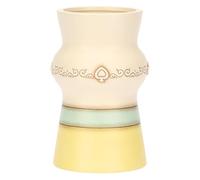 THUN Vaso in Ceramica Incanto di Primavera, Bianco, Medio, 13,5x13,4x21,6 cm