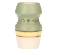 THUN - Vaso in ceramica Incanto di Primavera verde, medio - 12,9x12,9x21,6 cm