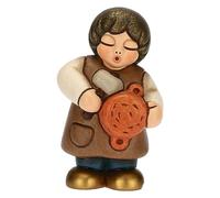 THUN - Venditore di Pentole in Ceramica Decorata a Mano, Colore Blu, Linea Presepe Classico, Decorazioni Natale Casa, 4.7x3.6x8 cm