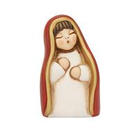 THUN Vergine Maria Versione Rossa Statuine Presepe Classico Ceramica I Classici