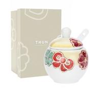 Thun Zuccheriera - Contenitore in ceramica con cucchiaino per servire lo zucchero, 1 pezzo