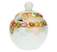 THUN - Zuccheriera - Linea Grace, Home Is Where Your Family Is - Cucina, caffè al Volo - Porcellana - 11x11x120 cm h; 300 ml