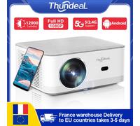 ThundeaL Mini Proiettore Portatile TD92 Pro FHD 1080P Full HD Fascio 4K Video WiFi Proiettore Android TD92Pro 3D Film Home Theater