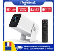 ThundeaL TD80W Proiettore Full HD 1080P Android 4K WiFi 3D Smart Home Theater TD80 Mini Proiettore portatile Riunioni Video PK HY320 Android Version