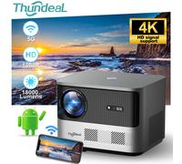 ThundeaL TDA6 Proiettore Full HD 1080P Video 4K 5G WiFi Proiettore Android FHD TDA6W Home Theater 3D Smart Phone Proiettore portatile Android Version