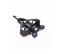 Thunder Jet Pro 2.4GHz Remote Control Fighter Aircraft - High Speed, Durable Construction, Black Color, UK Version