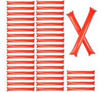 Thunder Sticks Noise Maker 40 Pezzi Batacchio Gonfiabile Portatile Testimone Tifo Folla Sostenitore Per Stadio Sport Di Calcio Festa Di Nozze Celebrazione Portellone Posteriore Evento Intratte