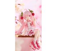 Thunder Tech Hatsune Miku Noodle Stopper Figura Sakura Miku 2025 Wink ver