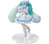 Thunder Tech Hatsune Miku Serie Luminasta Hatsune Miku x Cinnamorol Abito Bianco Ver.