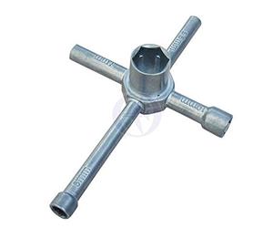 Thunder Tiger Chiave a bussola a 5 vie, 17 mm, con chiave inglese
