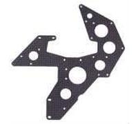 Thunder Tiger PV0316 TELAIO INFERIORE IN CARBONIO R60/90