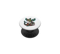 Thunderbird e Whale Pacific Northwest Coast Legend PopSockets PopGrip Adesivo