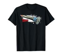 Thunderbirds Thunderbird 1 - Razzo con Effetto Schizzo Maglietta