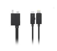 Thunderbolt 4X91K16970 - Cavo dati Thunderbolt 4 per workstation, lunghezza 0,7 m, BolAAzuL 4 x 91 K16970 Thunderbolt 4 Base, compatibile con Lenovo ThinkPad Thunderbolt 4X91K16970