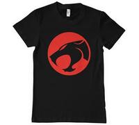 Thundercats Licenza Ufficiale Logo Uomo Maglietta (Nero), Large