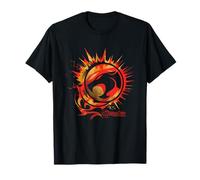 ThunderCats Logo on Fire Maglietta