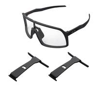 ThunderClap 2 clip di ricambio a clip in metallo per occhiali da sole Oakley Sutro, Nero , Taglia unica