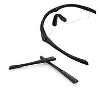 ThunderClap Earsocks Ricambio per occhiali da sole Oakley M2 Frame/M2 Frame XL, Nero , Taglia unica
