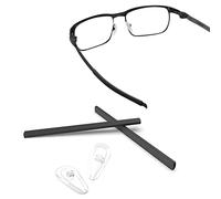 ThunderClap Kit di cuscinetti per naso e orecchie in gomma per occhiali da sole Oakley Tincup OX3184, Nero , Taglia unica