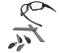 ThunderClap Kit di naselli e gommini per occhiali da sole ventilati Oakley Split Jacket/Split Jacket, Grigio, Split Jacket/Split Jacket Vented