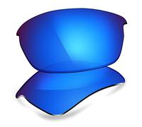 ThunderClap Lenti di ricambio in policarbonato per occhiali da sole Oakley Flak Jacket, Blu Geyser, Taglia unica